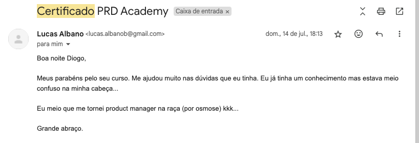 Depoimento Lucas Albano